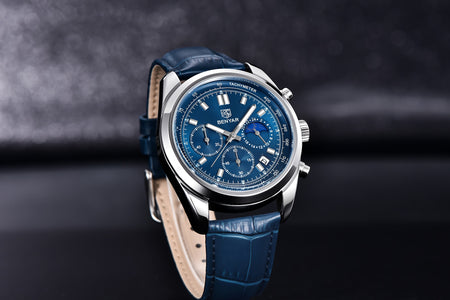 Benyar BY-5193 Mond Gesicht Chronograph Series Image 6