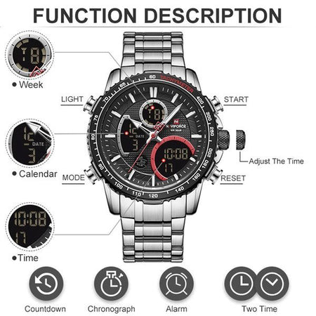 Naviforce Dual Time Edition image 5