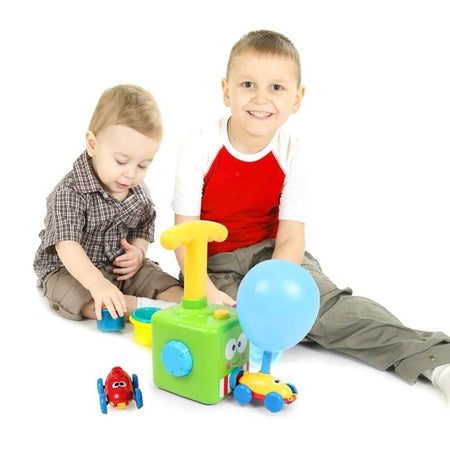 Air Powered Hand Push Balloon Car