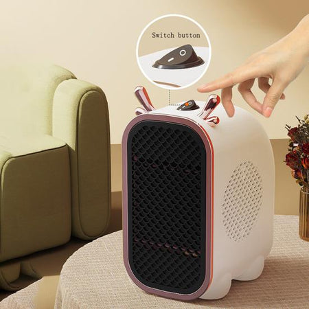 portable electric desk heater image 3