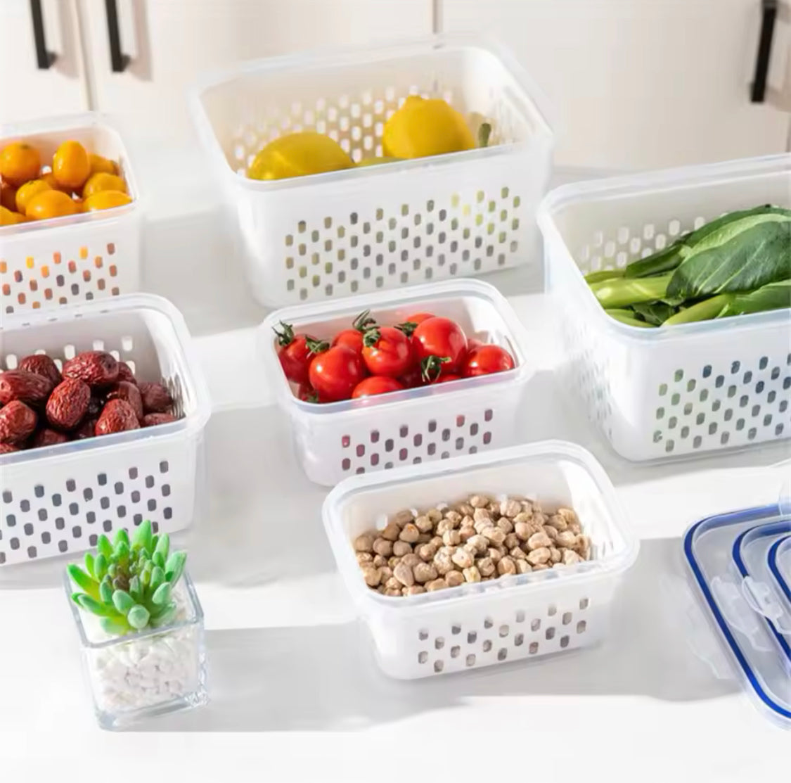 3Pcs Food Storage Containers with Lids - image 3