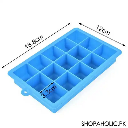 15 grids big ice cube tray square shape mold image2