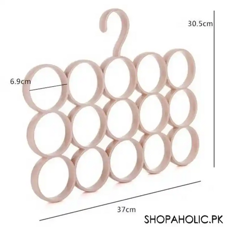 15 hole scarf hanger image2