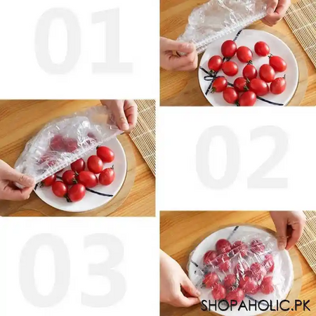 15 pcs disposable food cover and shower cap image6