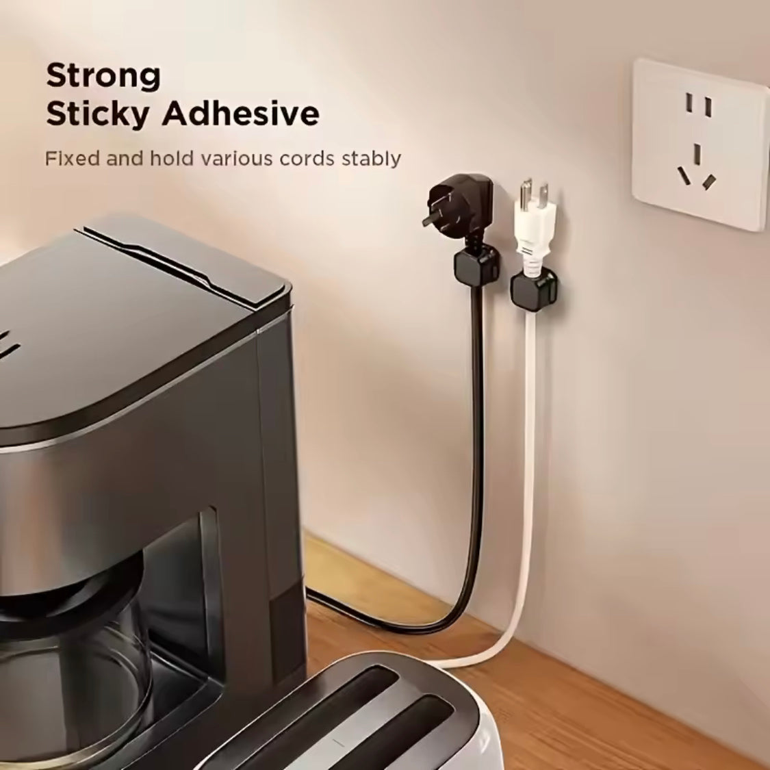 set of 6 magnetic cable holder image 3
