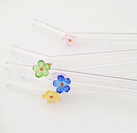 Set of 4 Cocktail Glass Straw - Image 4