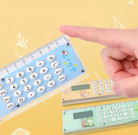 2 in 1 eight digits calculator with scale image 7
