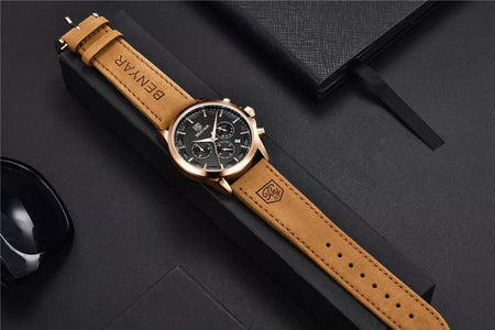 Benyar BY-5160 Moonphase Chronograph Watch Image 7