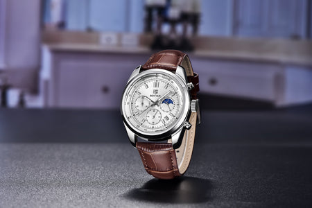 Benyar BY-5193 Mond Gesicht Chronograph Series image 2