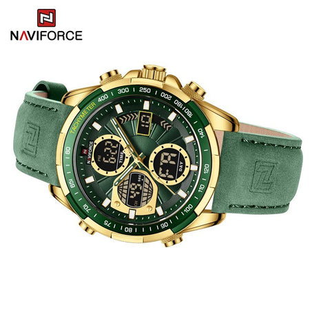 Overfly 9197 Naviforce Analog-Digital Dual Time Chronograph Watch image 5