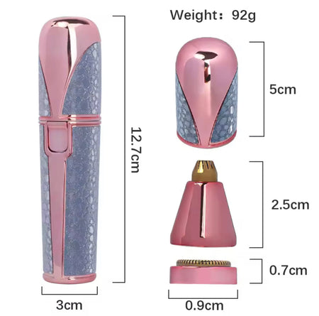 2 in1 rechargeable eyebrow trimmer image 6