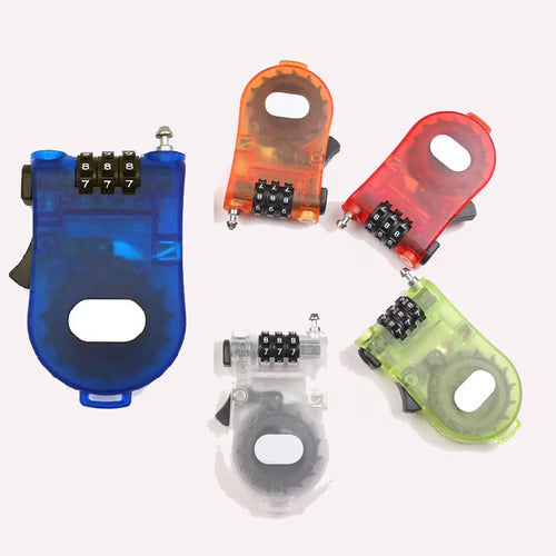Universal Anti-Theft Retractable Cable Lock for Travel, Backpacks, and Helmets main image