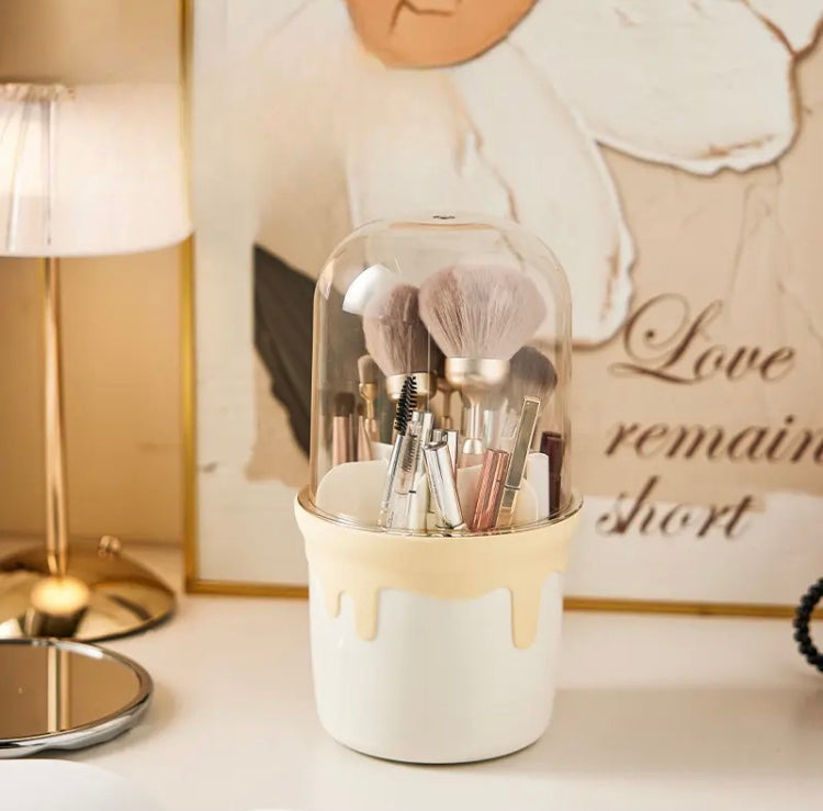 Transparent Makeup Brush Holder - image 1