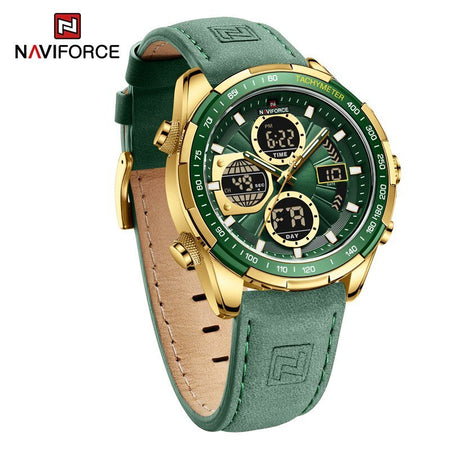 Overfly 9197 Naviforce Analog-Digital Dual Time Chronograph Watch image 6