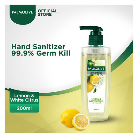 Palmolive Lemon & White Citrus With Vitamin E Hand Sanitizer, 200ml - Main Image
