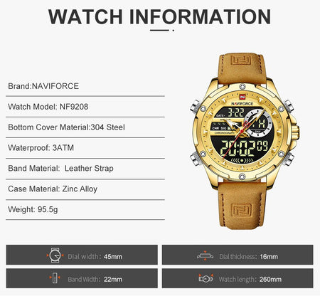 Naviforce Dual Time Exclusive Collection image 6