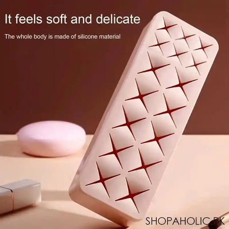 18 grids silicone lipstick storage box image4