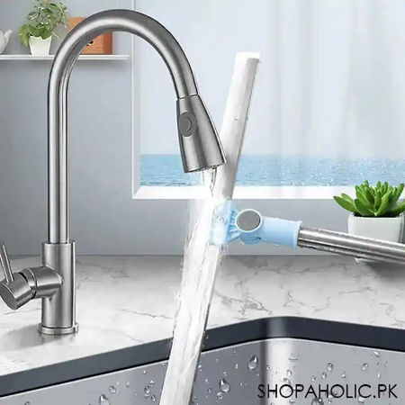 180 degree rotation silicone floor wiper with adjustable handle image3