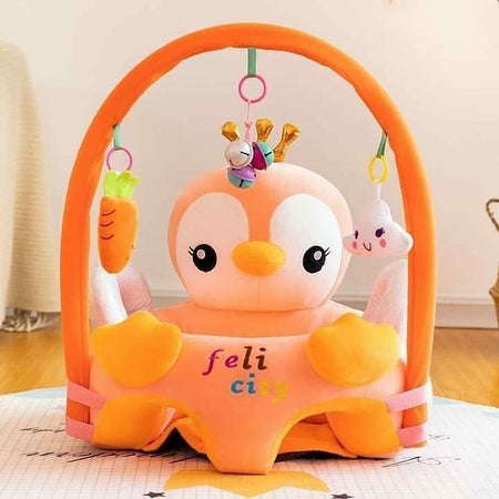 Character Baby Floor Seat With Toy Bar