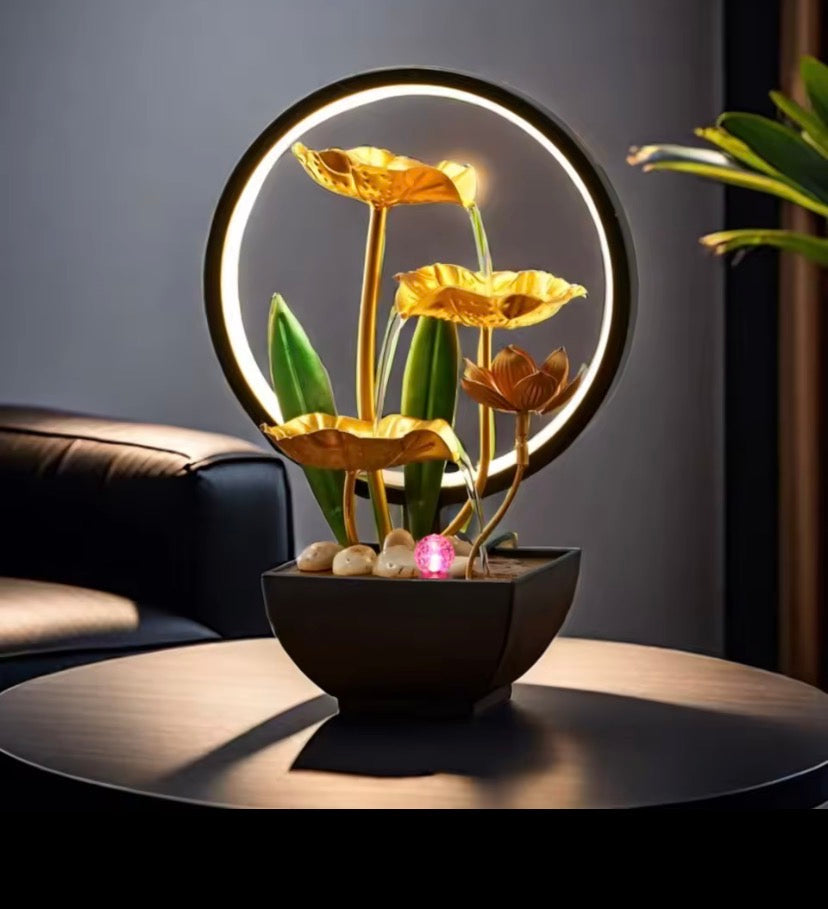 led leave fountain main image