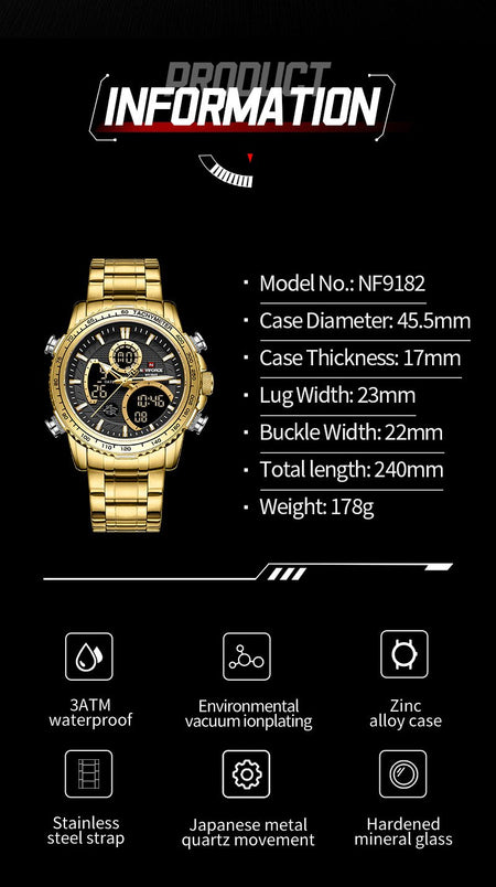 Naviforce Dual Time Edition image 3