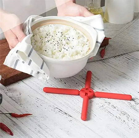 Foldable Non-Slip Pot Pan Mat - image 2