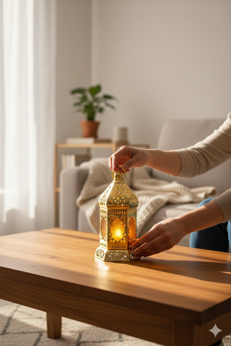 led ramadan lantern image 2