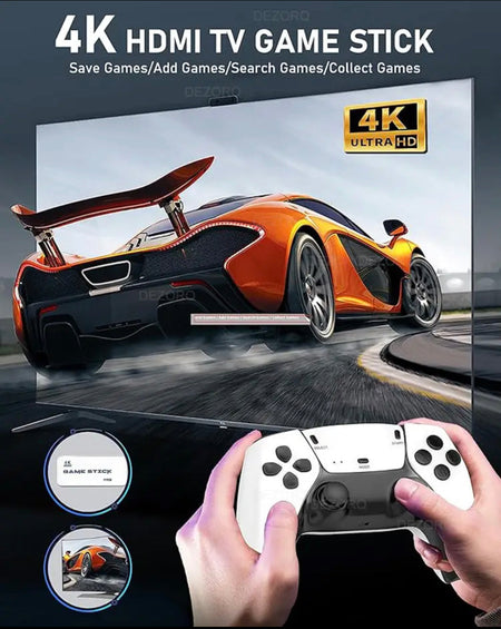 M15 4K HD Game Console with Double Wireless Controller - image 1