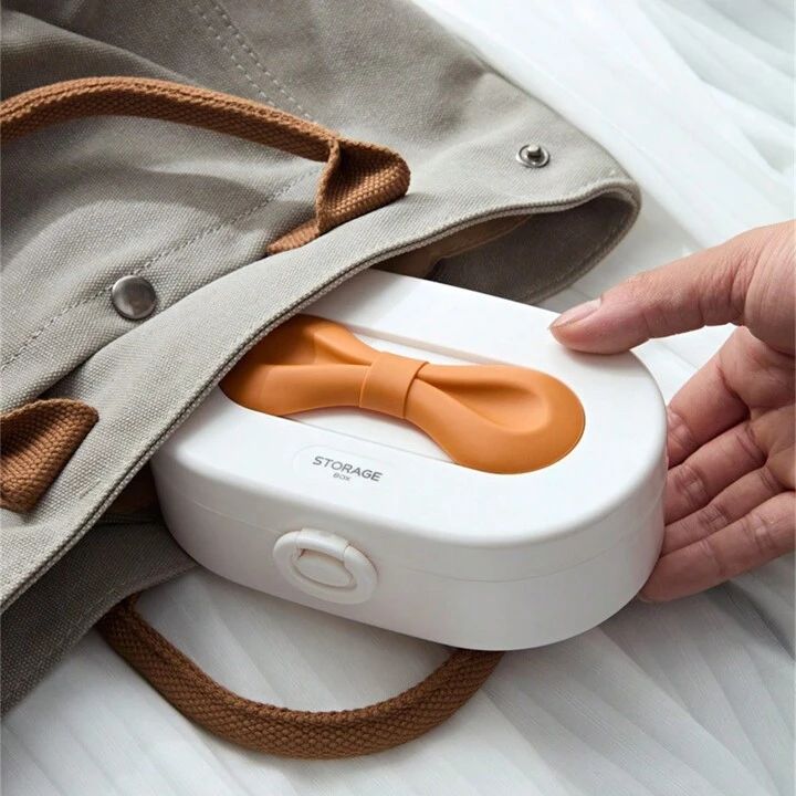 Potable Bowknot Jewellery Organiser Box - image 3