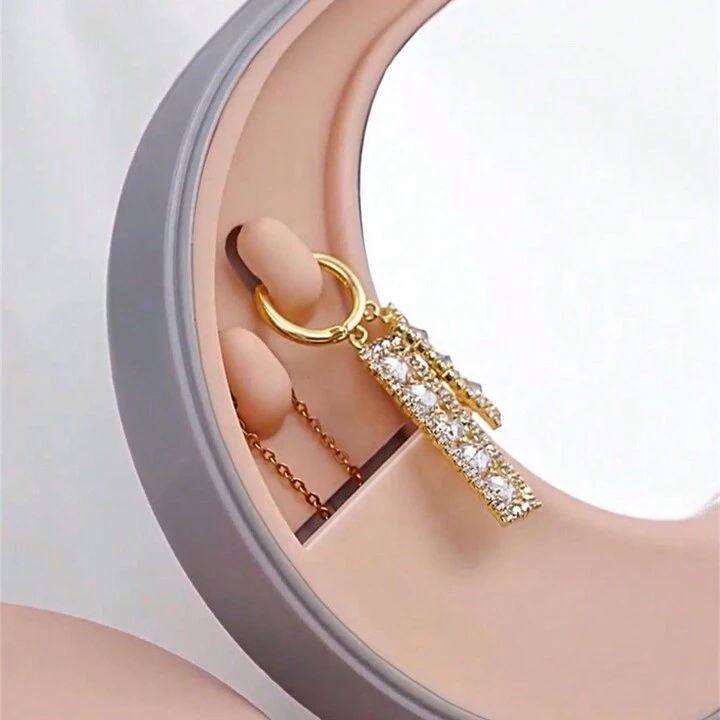 Potable Bowknot Jewellery Organiser Box - image 2