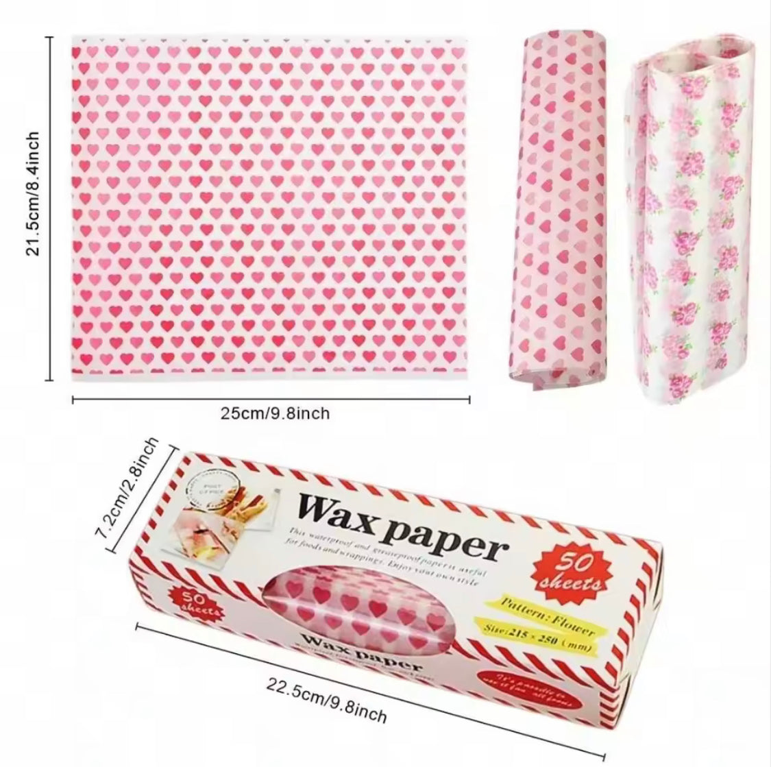 greaseproof wax paper sheets image 4