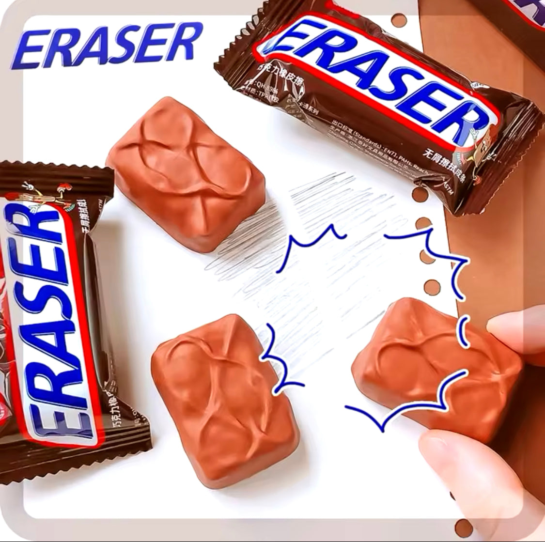 Creative Novelty Chocolate Eraser - image 2