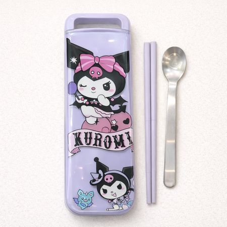 Kuromi Portable Cutlery Set - Image 3