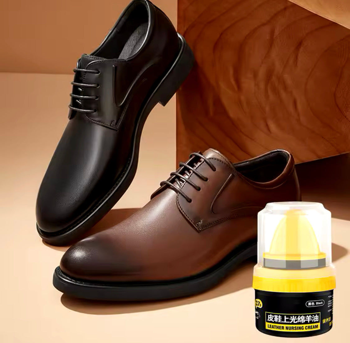 Cream Liquid Leather Shoe Polish - image 1