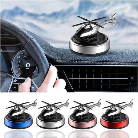 Solar Powered Car Air Freshener Helicopter - image 4