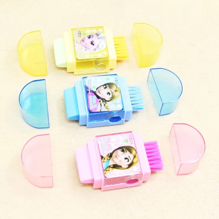 3 In 1 One Multifunctional Pencil Sharpener - image 1