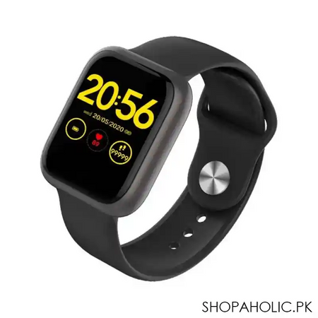 1more omthing e joy smart watch plus, black, wod003 main image