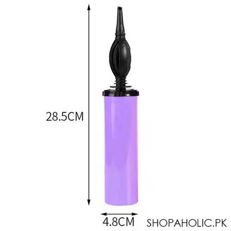1pc manual mini blowing balloon pump image8