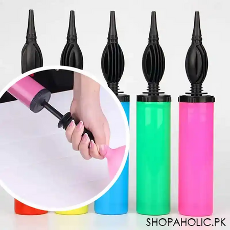 1pc manual mini blowing balloon pump main image