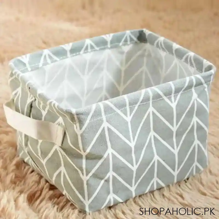 1pc Oxford Mini Organizer Basket - Image 2