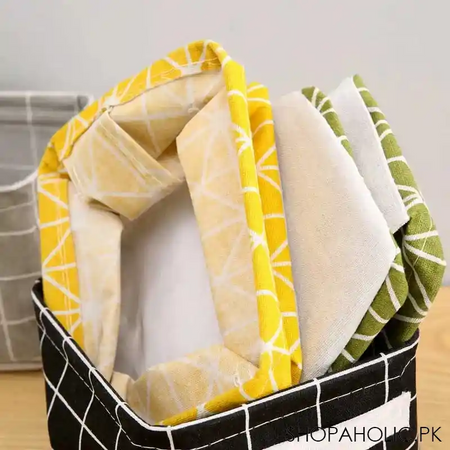 1pc Oxford Mini Organizer Basket - Image 6