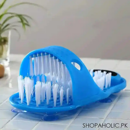 1pc pedicure foot cleaner massage brush with suction image4