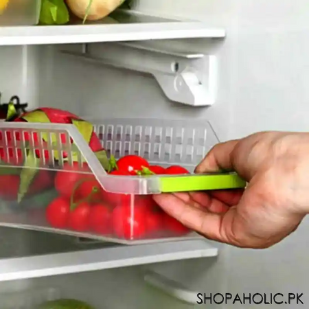 1pc refrigerator storage bucket basket organizer image7