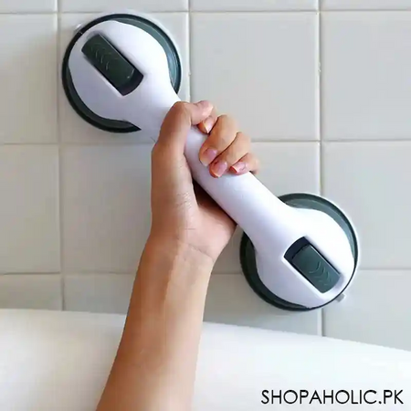 1pc wall mount helping handle suction lock assist grip image5