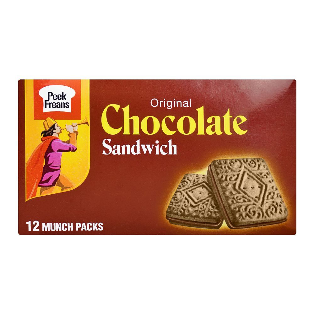 Peek Freans Original Chocolate Sandwich, 12-Munch Pack - Image 2