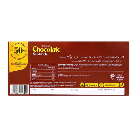 Peek Freans Original Chocolate Sandwich, 12-Munch Pack - Image 3