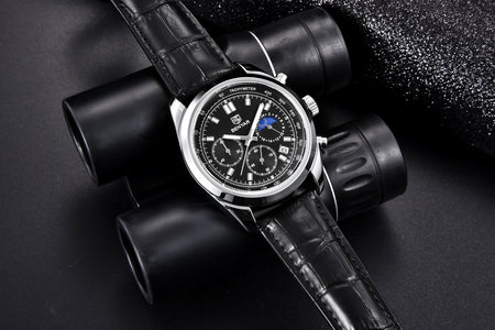 Benyar BY-5193 Mond Gesicht Chronograph Series image 2