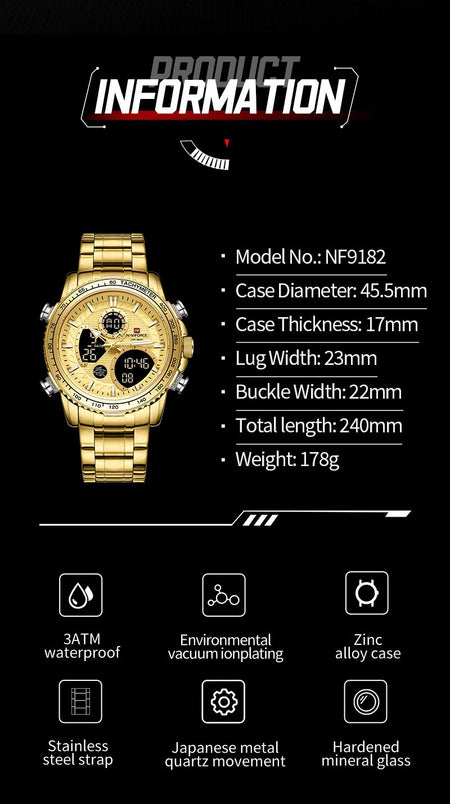 Naviforce Dual Time Edition image 3