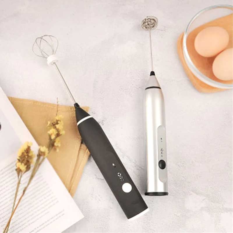 2 in 1 Rechargeable Handheld High Speed Coffee & Egg Beater