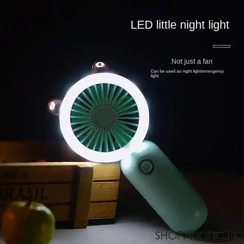 2 in 1 fan with led image2